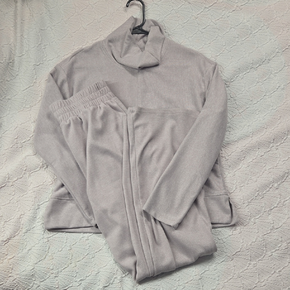 RBX Super Soft And Cozy Heather Gray Lounge Set - Picture 1 of 11